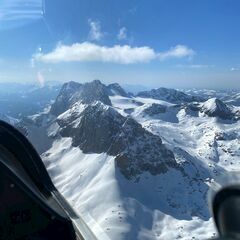 Flugwegposition um 14:19:10: Aufgenommen in der Nähe von Gemeinde Ramsau am Dachstein, 8972, Österreich in 3056 Meter